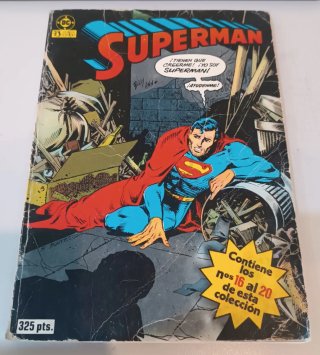 Comic retapado Superman