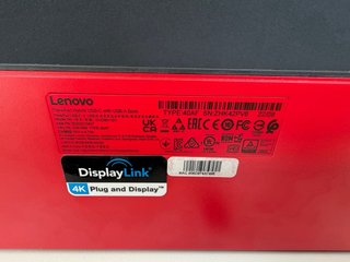 Dock Station Lenovo USB-C y USB-A