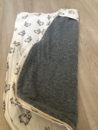 Saco Silla universal MiniCoton Rabbit Ecru