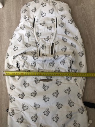 Saco Silla universal MiniCoton Rabbit Ecru