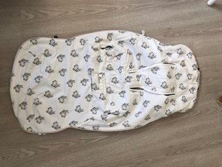 Saco Silla universal MiniCoton Rabbit Ecru
