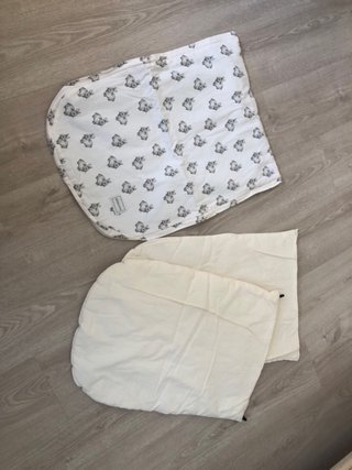 Saco Silla universal MiniCoton Rabbit Ecru