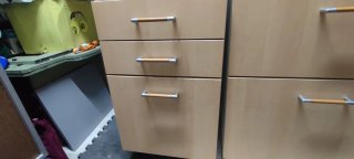 Cocina. Muebles + encimera +fregadero+ campana+mic