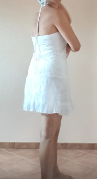Vestido de verano blanco