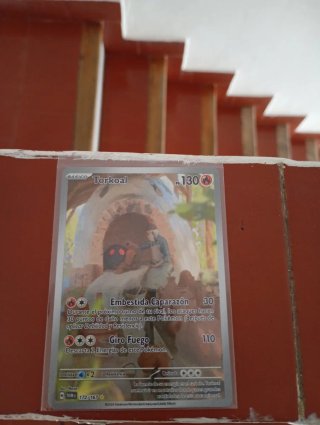 Carta Pokémon Torkoal Básico 130 PS