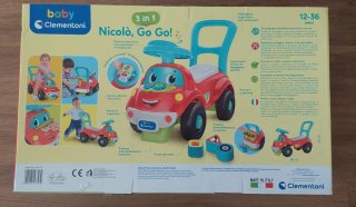 Clementoni Nicolò Go Go! 3 in 1