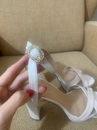 Zapatos de Novia Pedro Miralles Blancos Piel