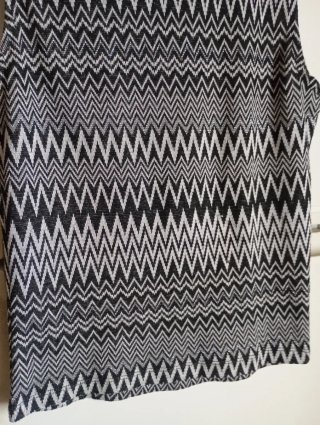 Blusa sin mangas Stradivarius zigzag