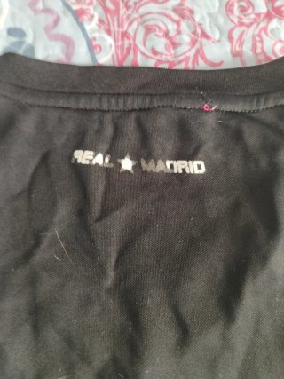 Camiseta Real Madrid Adidas Negra y rosa