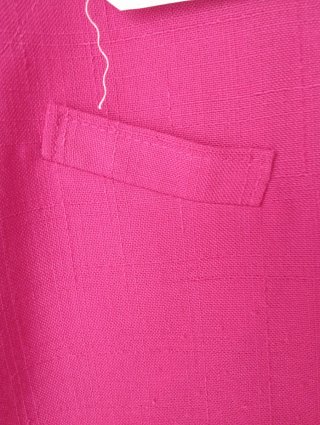 Top tergal rosa 5€ Color Fucsia. Medida . Largo 61