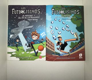 Lote de 10 Libros Los Futbolísimos