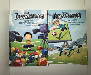 Lote de 10 Libros Los Futbolísimos