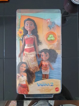 Set di bambole Vaiana 2 Vaiana e Sima