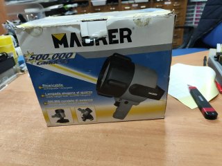 Linterna Maurer 500.000 Candelas Recargable