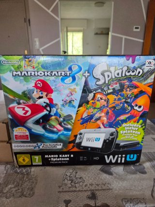 Wii U 32GB con Mario Kart 8 e Splatoon