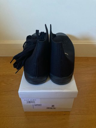Zapatos de lona negros NUEVOS