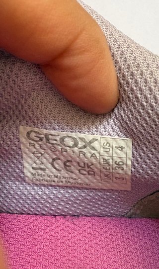 Zapatilla Geox Mujer Rosa Talla 36