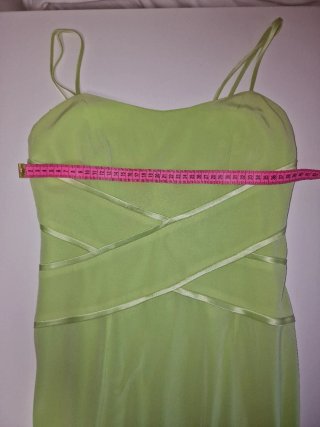 Vestido verde Pronovias talla 40