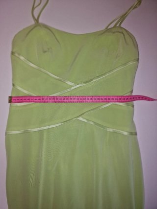 Vestido verde Pronovias talla 40