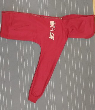 Chaqueta Trapstar Roja Cremallera