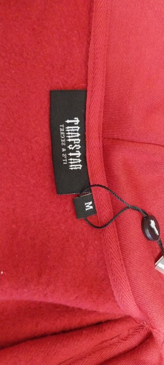 Chaqueta Trapstar Roja Cremallera