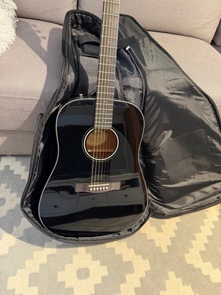 Guitarra Acústica Fender CD-60 BK-DS-V2