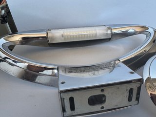 Coppia Lampade Parete Artemide Mesmeri Cromo