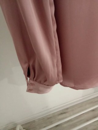 Elisabetta Franchi Camicia Raso Rosa M