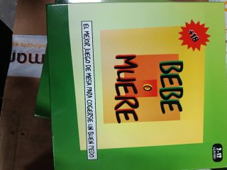 Lote de 2 Juegos de mesa Bebe o Muere