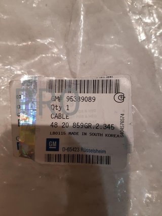 manguera batería opel antara