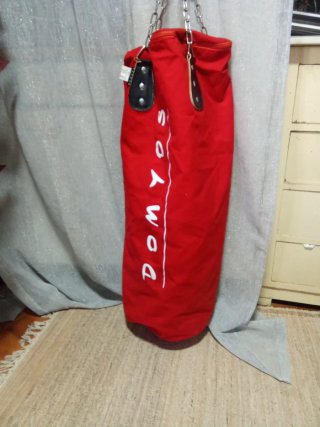 Saco de boxeo Domyos rojo
