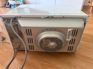 Microondas LG MJ3294BDW 32L con Grill y Convección