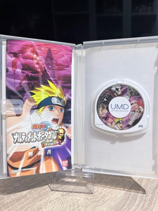 Naruto Ultimate Ninja Heroes 2 PSP Juego Japones