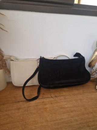 2 Bolsos Negro y blanco