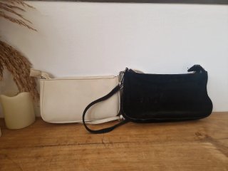 2 Bolsos Negro y blanco
