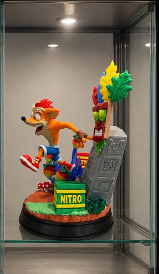 Diorama Crash Bandicoot