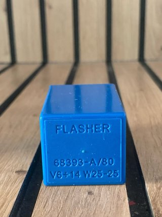 RMS Flasher 68393-A/80 Azul intermitente vespa