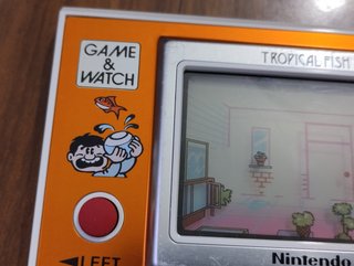 Nintendo TROPICAL FISH game & watch
