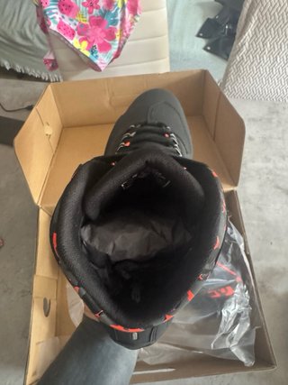 Botas Alpinestars Moto Negra y rojas