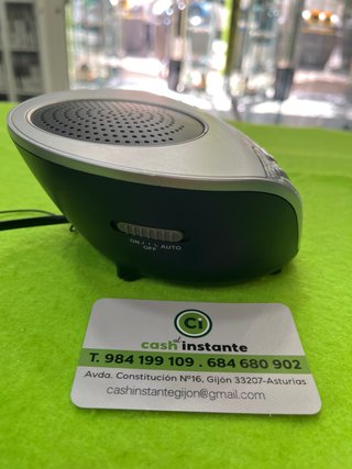 Radio Reloj Despertador Mx Onda Plata