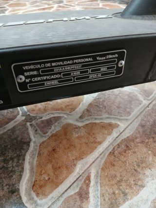 Patinete Eléctrico ZWheel E9 Basic Homologado