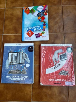 Libros texto primero bachillerato Editorial oxford