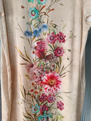 Vestido estampado floral talla 8XL/56