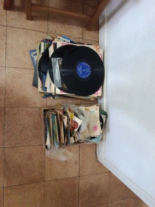 Tocadiscos Stibert Antiguo Beige/Gris