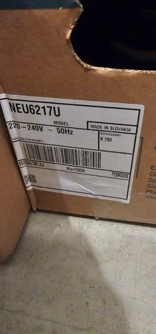 Compresor NEU6217U 220-240V 50Hz