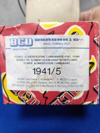 Bomba Combustible 1941/5 Nissan Patrol Perkins