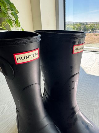 Botas de agua Hunter negras