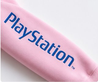 Sudadera rosa PlayStation
