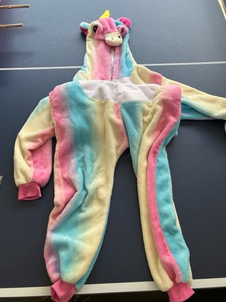 Disfraz Unicornio Arcoíris Talla 125cm