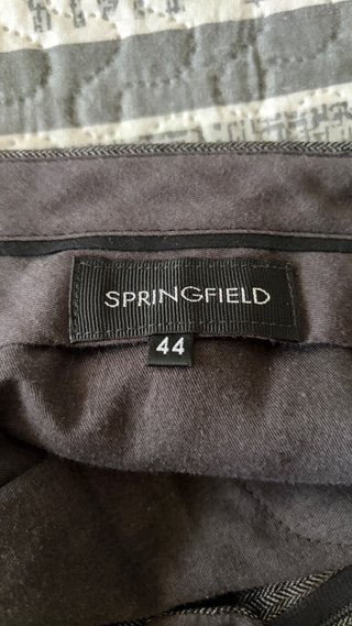 Pantalón de vestir chico Springfield gris